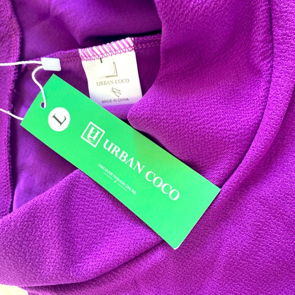 💜URBAN COCO💜purple Round Skirt in size large. New with tags. - Picture 4 of 7